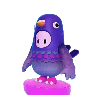 🐦 Fall Guys Fall Guys, Trò chơi điện tử, Nhân vật, Hình dán telegram sticker
