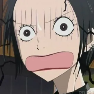 😨 Nana Komatsu Nana Anime, Manga, Sốc, Biểu cảm, Hài hước telegram sticker