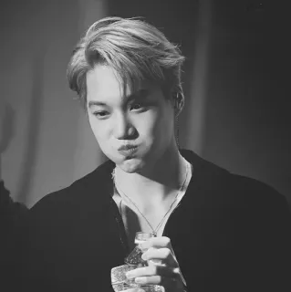 🗝 Kai เกาหลี, นักร้อง, K-Pop, คนดัง, EXO telegram sticker