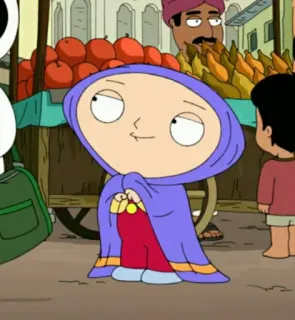 🧸 Stewie Griffin Family Guy stewie, family guy, cartoon, funny, comedy telegram sticker