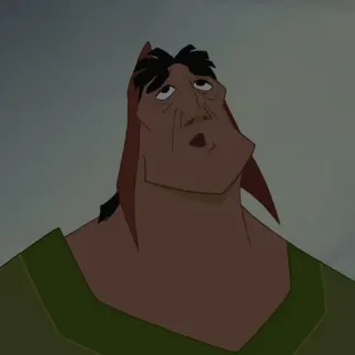 🍂 Pacha The Emperor's New Groove Dibujos animados, Disney, Pacha, El emperador y sus locuras, Personaje telegram sticker