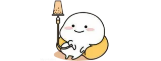 🍚 fofo, kawaii, bubble tea, boba, desenho animado, chá com leite whatsapp sticker