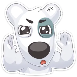 🙉 chien, dessin animé, autocollant, animal, mignon, chiot telegram sticker