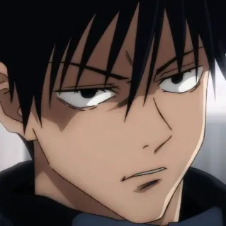 ♣️ Yuta Okkotsu Jujutsu Kaisen Anime, Manga, Zauberer, Ernst, Männlich telegram sticker