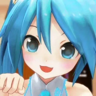 🐈 Hatsune Miku Anime, Manga, Cartone animato, Hatsune Miku, Idolo virtuale telegram sticker