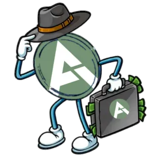 👝 Währung, Geld, Cartoon, Finanzen, Münze telegram sticker