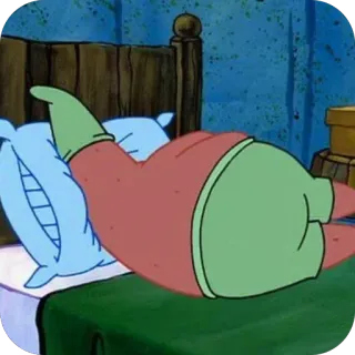 🫥 Patrick Star SpongeBob SquarePants telegram sticker