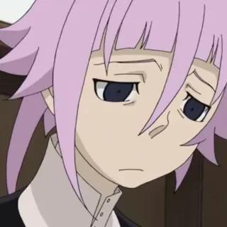 💓 Cronus Soul Eater Anime, Cronus, Soul Eater, Pelo rosa, Emo telegram sticker
