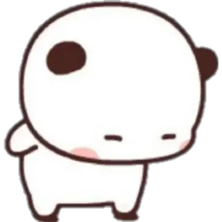 🧸 Panda, Niedlich, Cartoon, Tier, Sticker whatsapp sticker