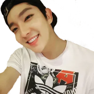 😊 man, smile, t-shirt, portrait, face, selfie telegram sticker