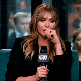 🥂 Elizabeth Olsen คนดัง, นักแสดงหญิง, ผู้หญิง, ภาพเหมือน, เอลิซาเบธ โอลเซ่น telegram sticker