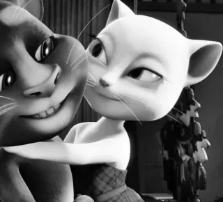 🫂 Talking Tom and Talking Angela Talking Tom & Friends telegram sticker