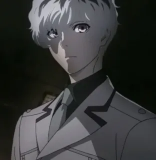 🥀 Ken Kaneki Tokyo Ghoul Anime, Ghoul, Ken Kaneki, Rambut Putih, Manga, Karakter, Tokyo Ghoul telegram sticker