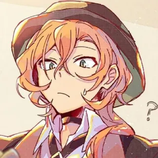 ❓ Chuuya Nakahara Bungou Stray Dogs Anime, Manga, Personnage, Chuya Nakahara, Bungou Stray Dogs telegram sticker