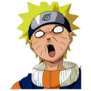 😡 Naruto Uzumaki Naruto Naruto, anime, manga, cartoon, sticker telegram sticker