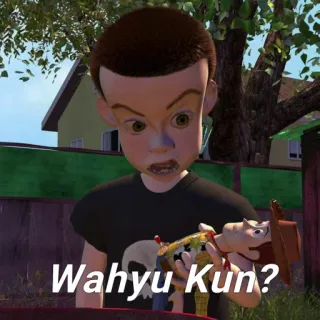 💓 Sid Phillips Toy Story Wahyu Kun? Toy Story, Sid, Disney, Pixar, dessin animé, personnage telegram sticker