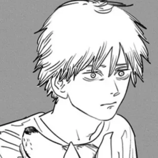 🔪 Denji Chainsaw Man Anime, Manga, Chainsaw Man, Denji whatsapp sticker