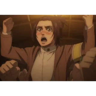 🥳 Attack on Titan Anime, Ataque dos Titãs, Mangá, Personagens, Animação telegram sticker
