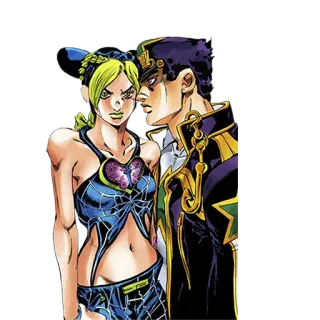 👪 Jolyne Cujoh JoJo's Bizarre Adventure Anime, Manga, Personnage, Jolyne Cujoh, JoJo's Bizarre Adventure telegram sticker