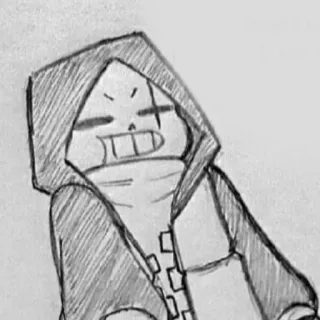 😲 Sans Undertale skeleton, video game, monster, hoodie telegram sticker
