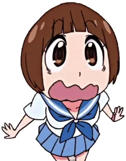 Mako Mankanshoku (KILL la KILL) telegram stickers