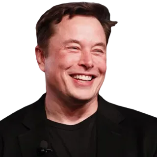 😁 Elon Musk Elon Musk, Negócios, Tecnologia, Empreendedor telegram sticker