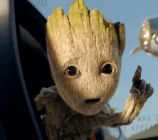 🌴 Groot Guardians of the Galaxy Baby Groot, Groot, Vệ binh dải ngân hà, Marvel, Nhân vật, dễ thương telegram sticker