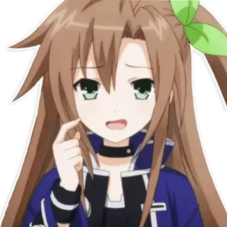 😅 IF Hyperdimension Neptunia Anime, Videogioco, Personaggio, Carino, Hyperdimension Neptunia, IF telegram sticker