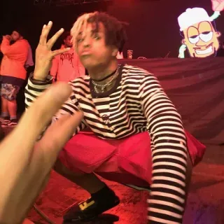 😕 XXXTentacion XXXTentacion, Rappeur, Musique, Artiste, Interprète telegram sticker