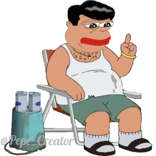 🐸 Meme, Pepe, Grenouille, Personnage, Meme Internet, Drôle, Blague telegram sticker