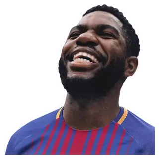 😎 축구, 풋볼, 운동선수, 스포츠, 미소 telegram sticker