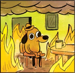 This is Fine telegram stickers