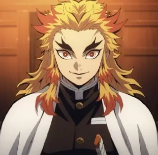 🔥 Kyojuro Rengoku Demon Slayer Anime, Personaggio, Demon Slayer, Rengoku, Kyojuro telegram sticker