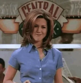 ✌ Rachel Green Friends レイチェル・グリーン, フレンズ, 海外ドラマ, シットコム, セントラルパーク telegram sticker