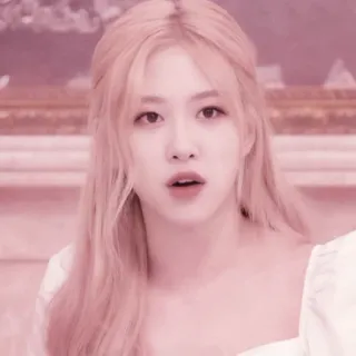 🌸 Rose Rosa, Kpop, Blackpink, Cantante, Musica, Idolo telegram sticker