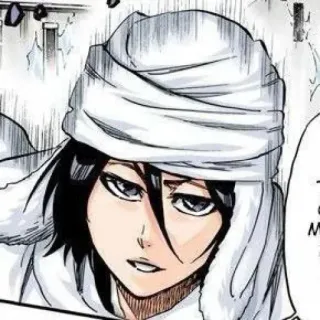 🎰 Rukia Kuchiki Bleach 애니메이션, 만화, 블리치, 쿠치키 루키아, 캐릭터, 겨울, 눈 telegram sticker