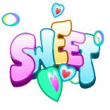 😍 SWEET süß, Herzen, niedlich, Aufkleber whatsapp sticker