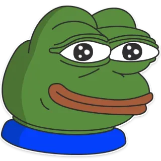 🐸 Pepe the Frog 佩佩, 青蛙, 表情包, 贴纸 telegram sticker