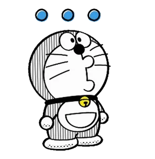 ◼️ Doraemon Doraemon, Cartoon, Anime, Personage, Robotkat telegram sticker