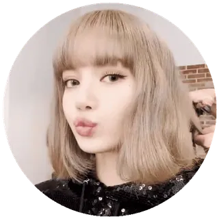 😉 Lisa kpop, lisa, blackpink, chanteuse, idole, célébrité telegram sticker