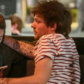 🖤 Louis Tomlinson знаменитость, музыкант, певец, портрет, one direction, известный telegram sticker
