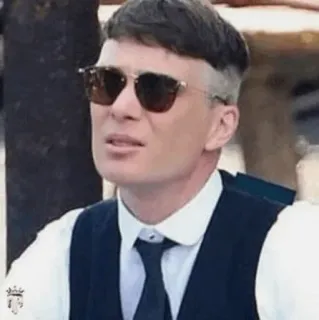 🚬 Thomas Shelby Peaky Blinders 浴血黑帮, 托马斯·谢尔比, 基里安·墨菲, 电视剧 whatsapp sticker