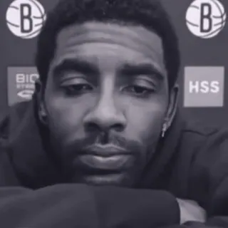 ๐ฟ Kyrie Irving bola basket, pemain, atlet, Kyrie Irving telegram sticker