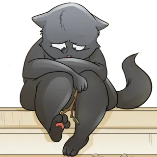 Norby the Cat telegram stickers