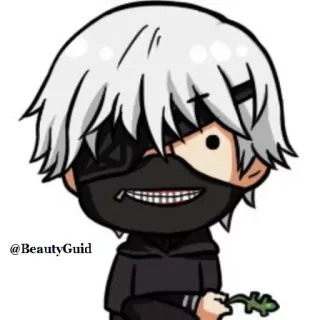 💀 @BeautyGuid anime, cartoon, sticker, character telegram sticker