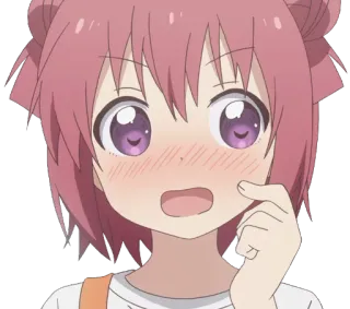 😳 Ragazza anime, Arrossire, Carino, Anime, Kawaii telegram sticker