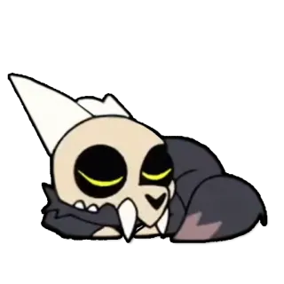 😴 King The Owl House 만화, 캐릭터, 악마, 수면, 해골 telegram sticker