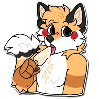 😏 fox telegram sticker