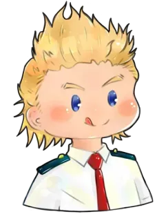 MHA chibi @Alitame72 telegram stickers