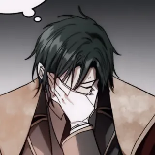 🕯 anime, man, facepalm, upset, exhausted telegram sticker